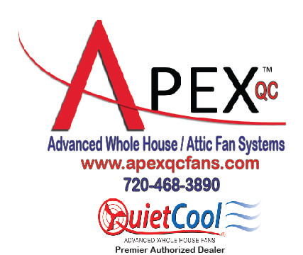 Apex QC Attic Fans Logo